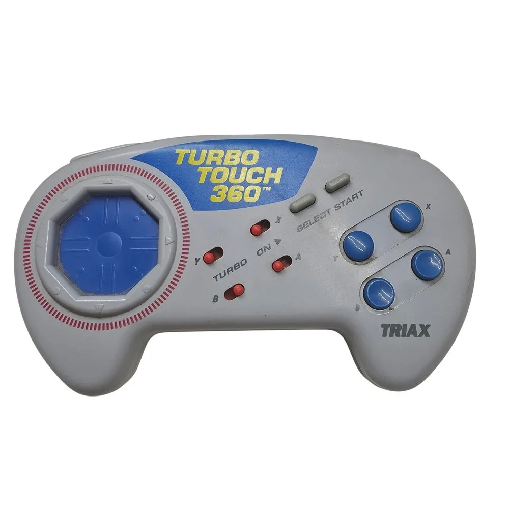 Nintendo SNES Controller Lot SNS-005 Triax‎ Turbo Touch 360 Untested For Parts
